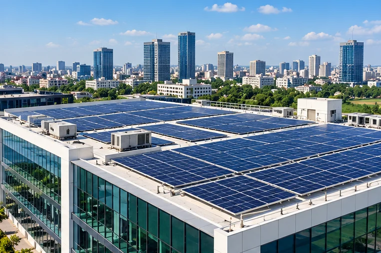 Commercial rooftop solar
