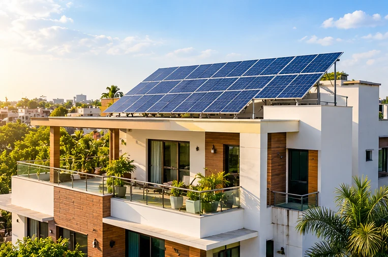 Residential rooftop solar